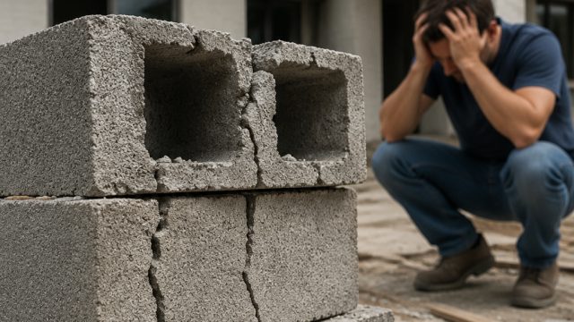 Rising Concerns Over Defective Concrete Blocks and Their Impact on Homes | okplay77, keluaran macau 